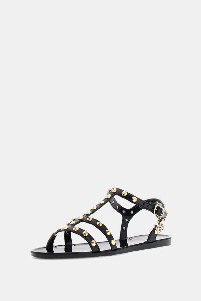 Jelly studs sandals