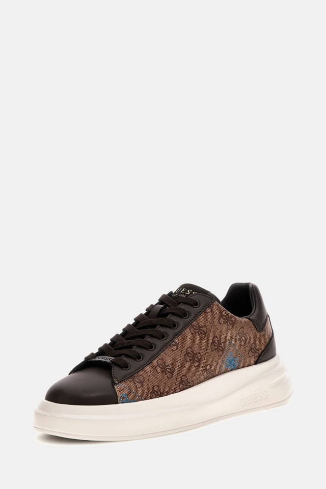 Elba Leather-Blend Sneaker
