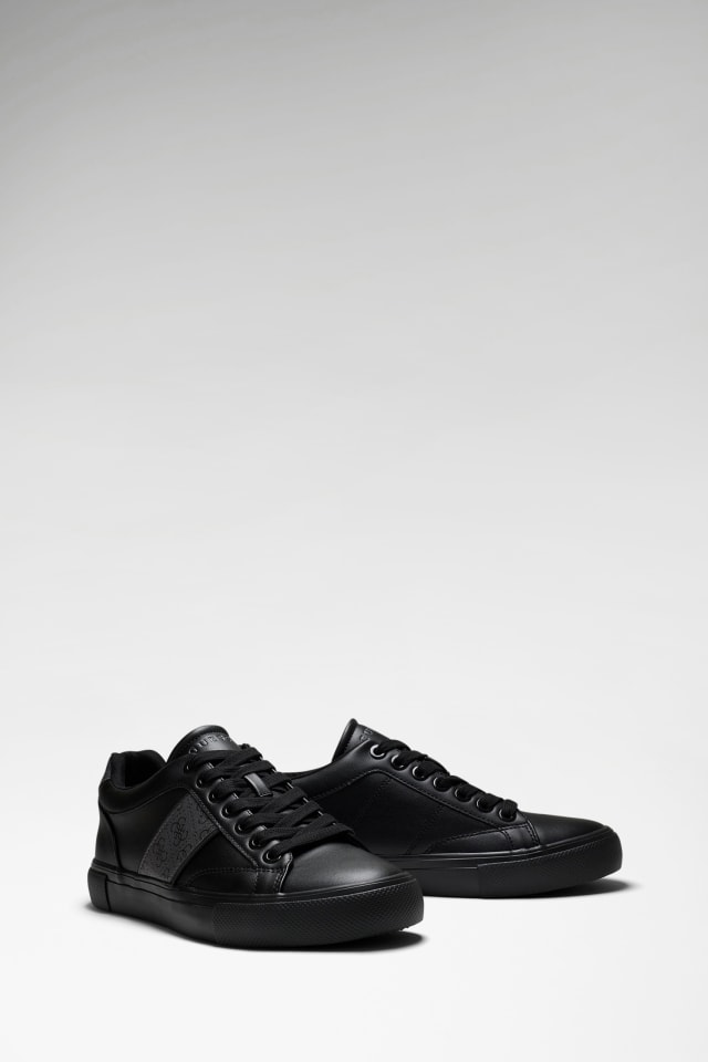 Cribe sneaker i &aelig;gte l&aelig;der