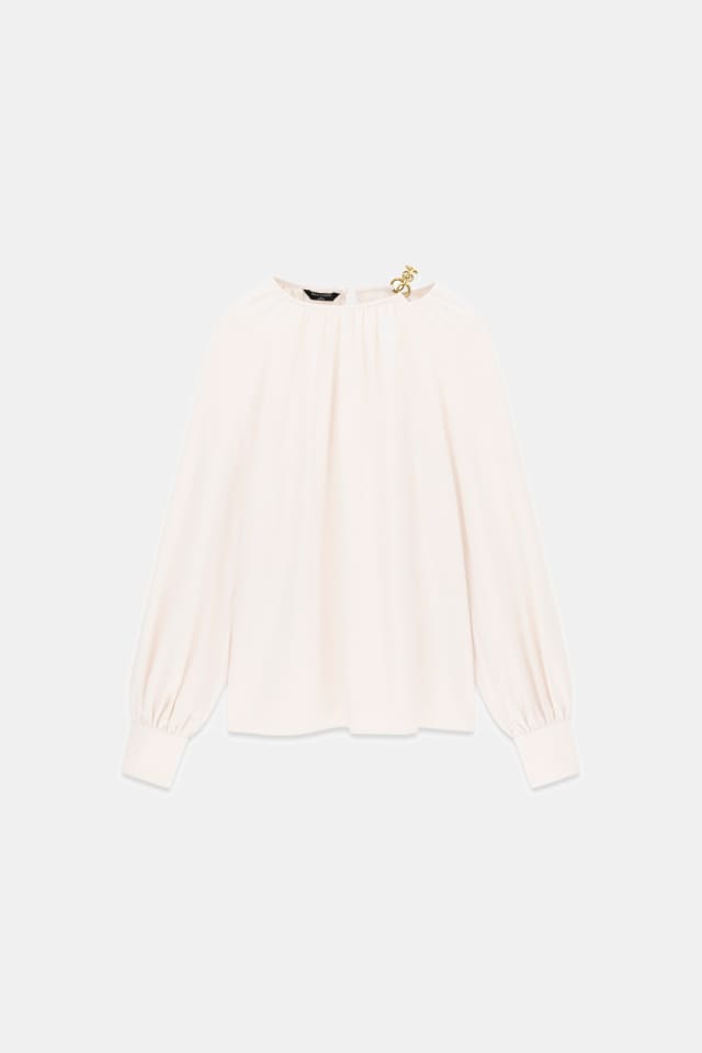Blusa Marciano con cadena