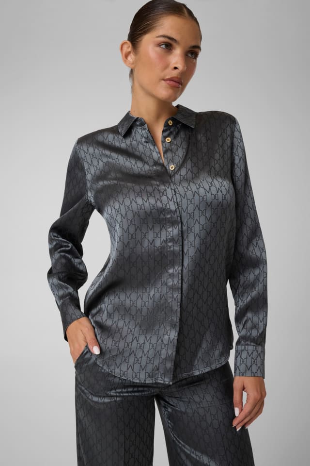 Camisa de mezcla de viscosa Marciano
