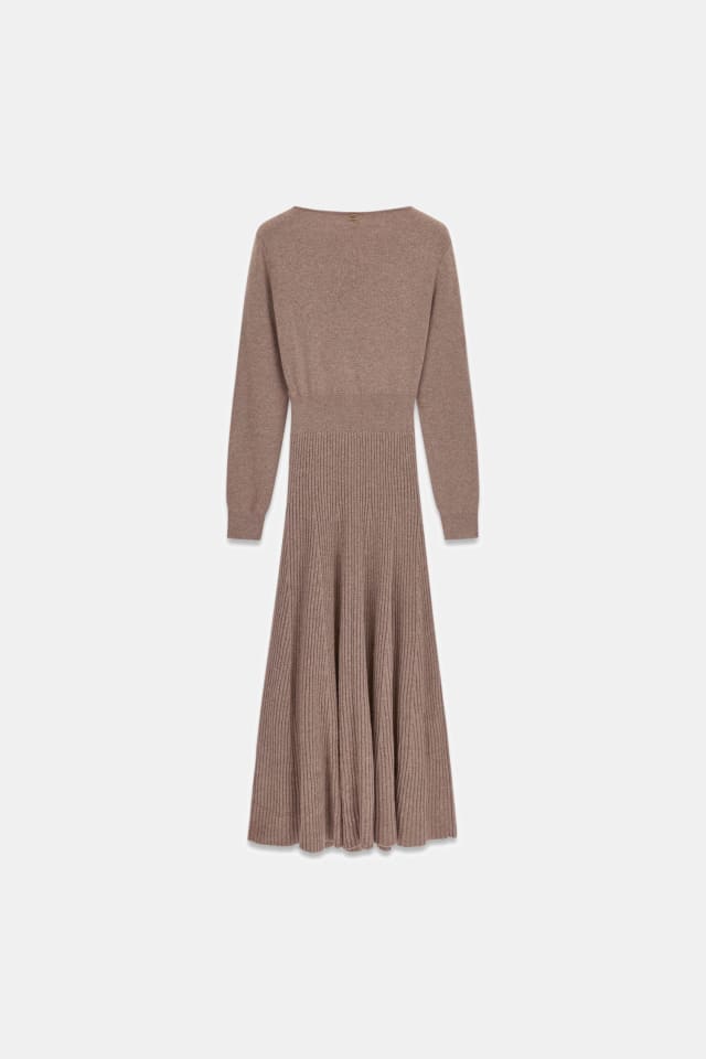 Vestido midi Marciano em mistura de cashmere