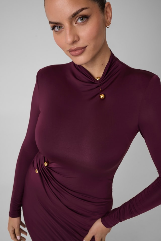 Vestido largo ajustado tipo vendaje de Marciano