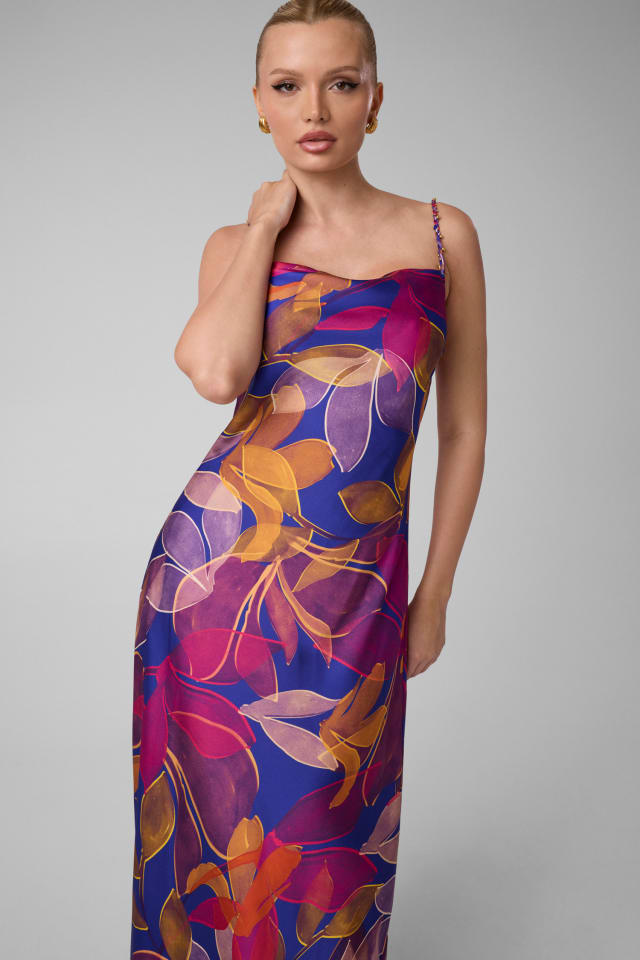 Vestido maxi estampado Marciano