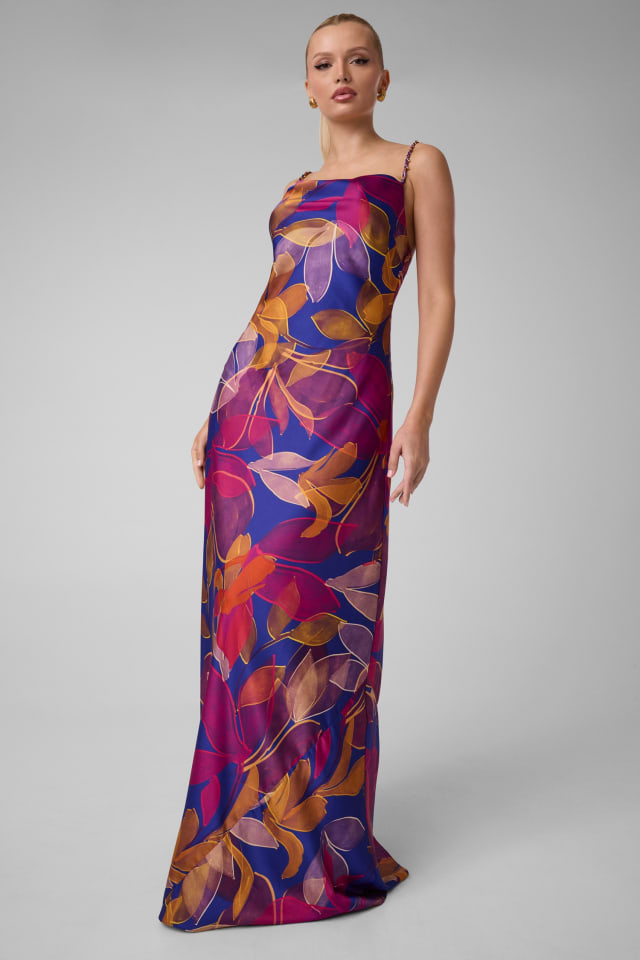 Marciano bedrucktes Maxikleid