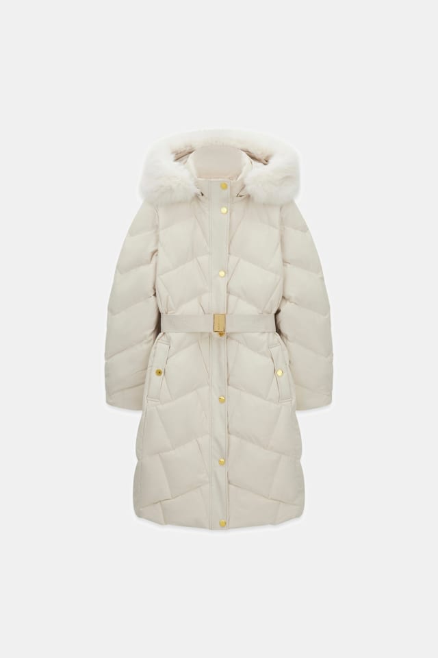 Chaqueta acolchada larga de Marciano