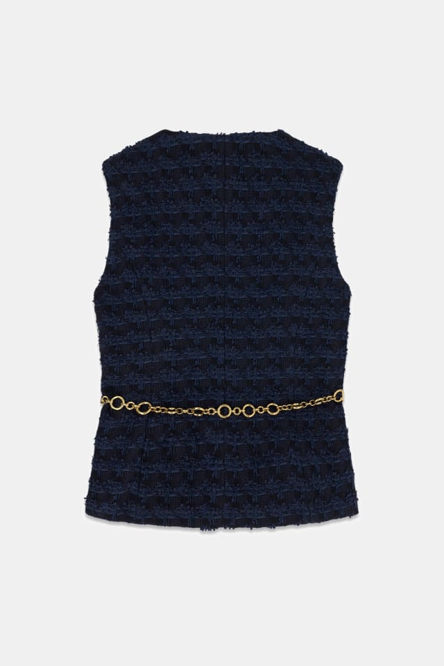 Colete de tweed Marciano