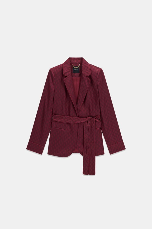 Blazer con cinturón de Marciano