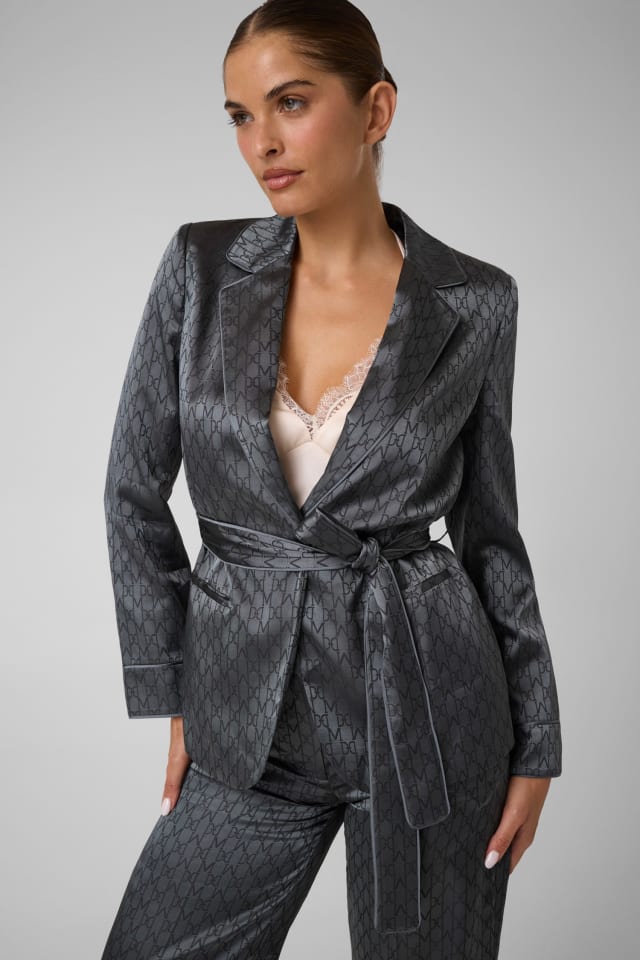 Blazer con cinturón de Marciano