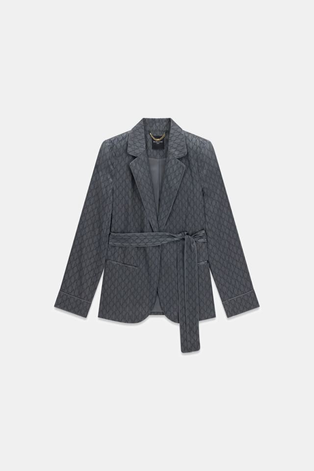 Blazer con cinturón de Marciano
