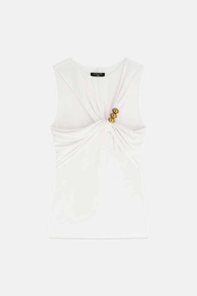 Top con cuello halter de Marciano