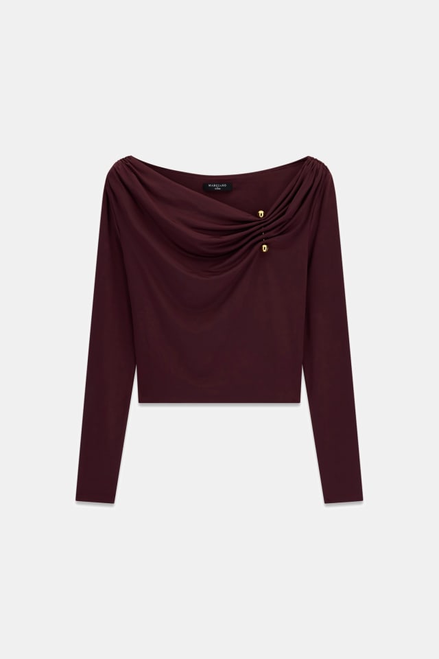 Top de punto Marciano