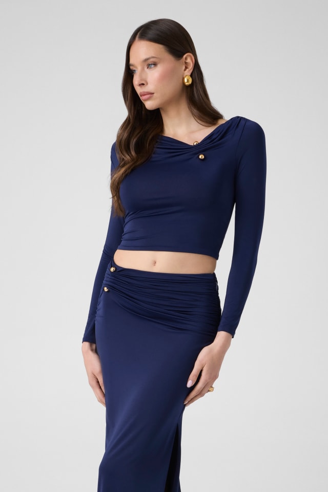 Top de punto Marciano