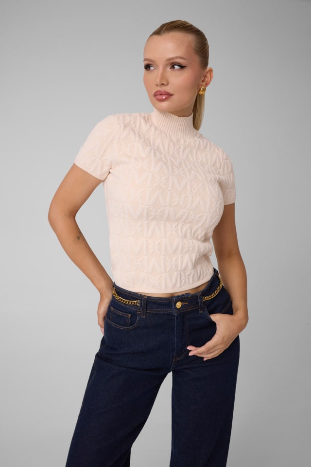Top de punto Marciano