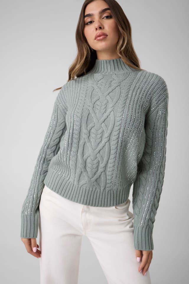 Jersey de punto trenzado de Marciano