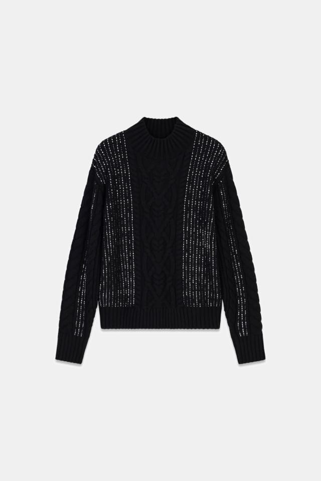 Jersey de punto trenzado de Marciano