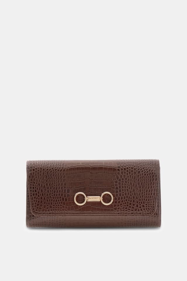 Bolso de mano de cuero Marciano