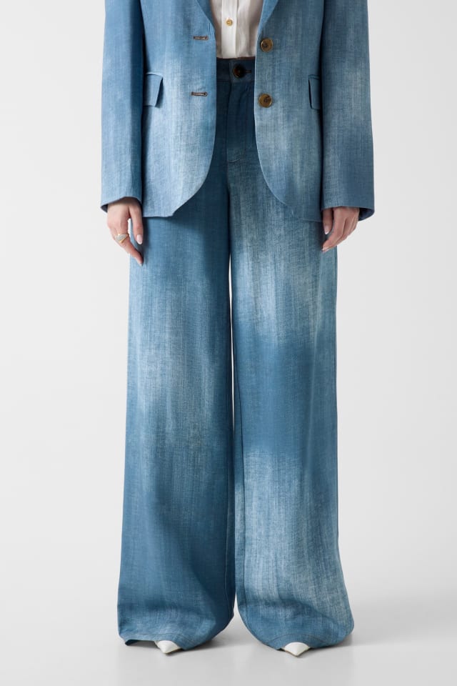 Pantalones de viscosa sombreados Marciano