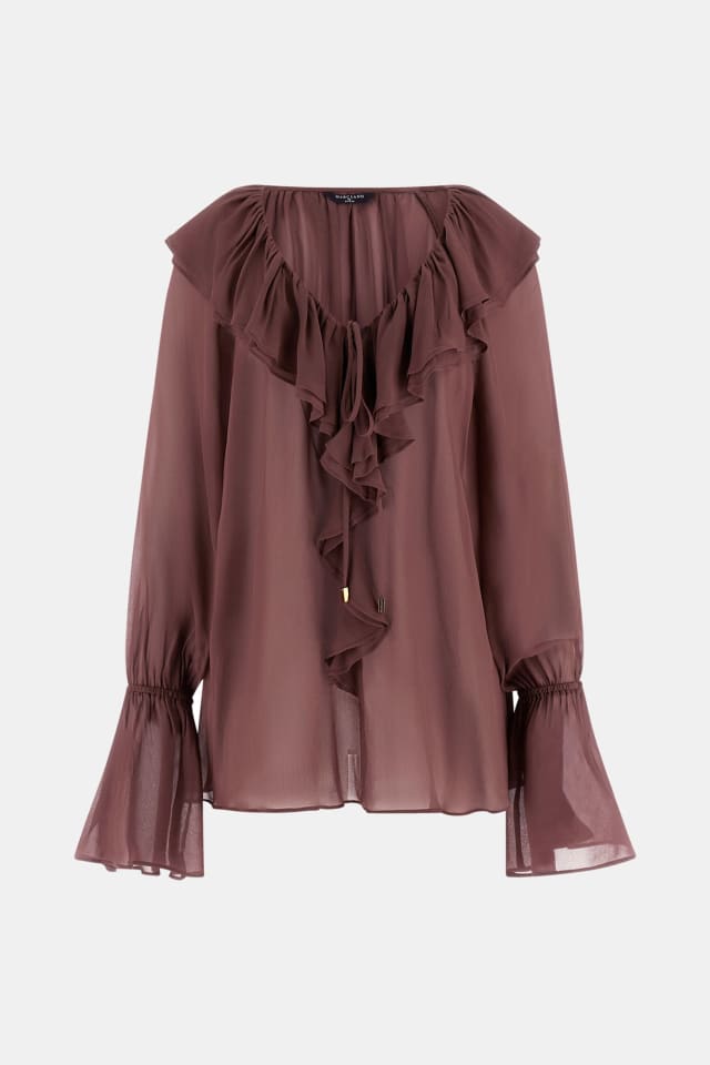 Blusa arricciata Marciano