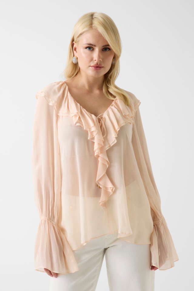 Blusa arricciata Marciano