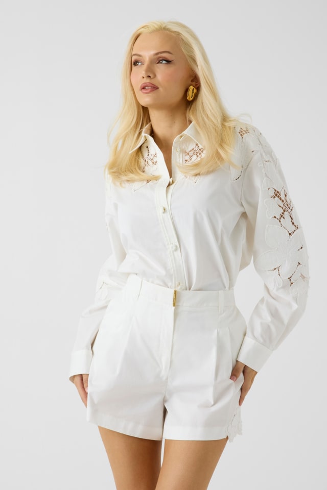 Camisa bordada Marciano