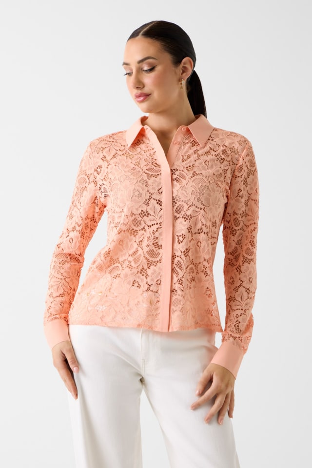 Camisa de encaje Marciano