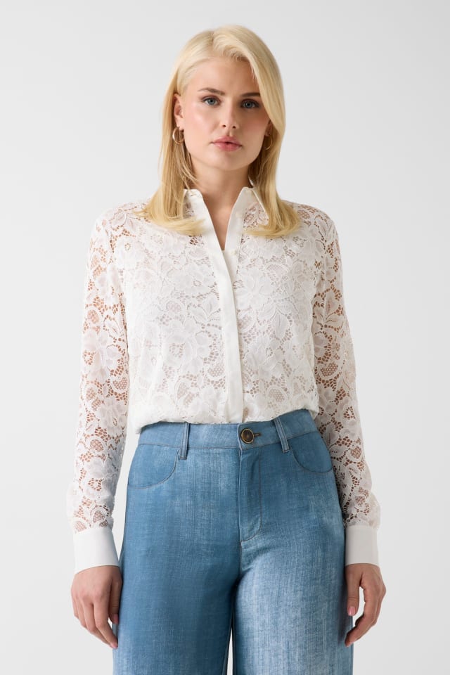 Camisa de encaje Marciano