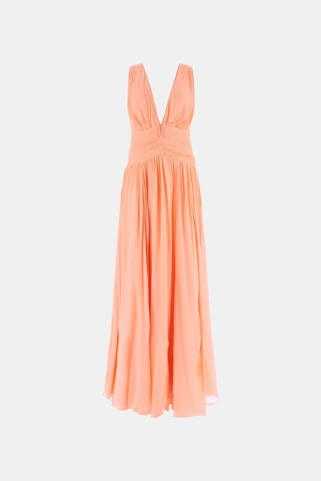 Vestido largo de viscosa Marciano