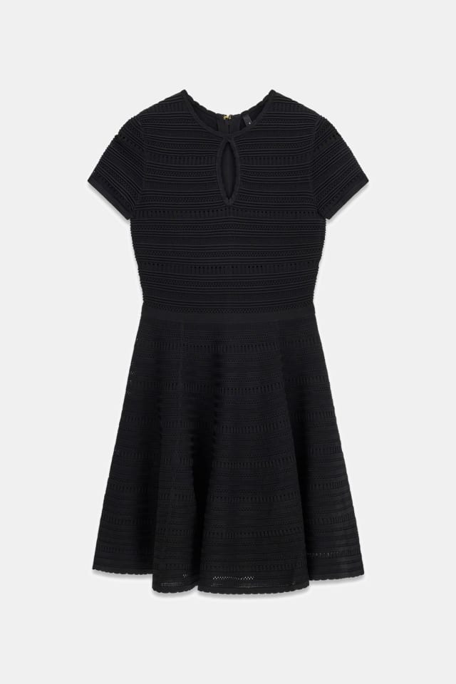 Ajuste y flare mini dress