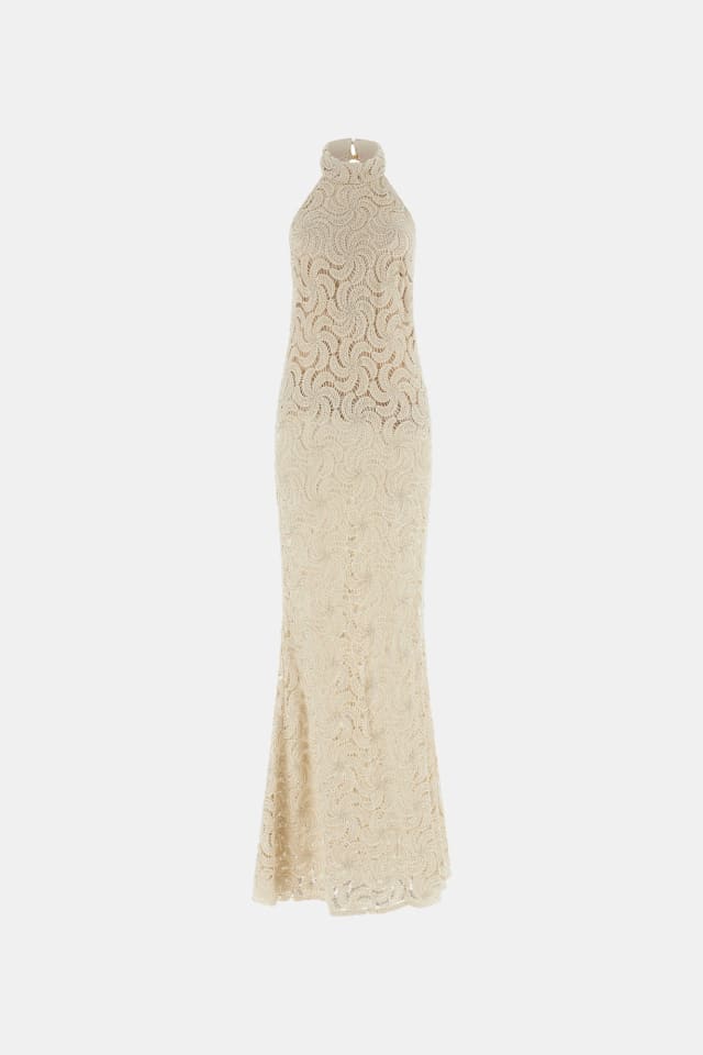 Vestido texturizado de encaje Marciano