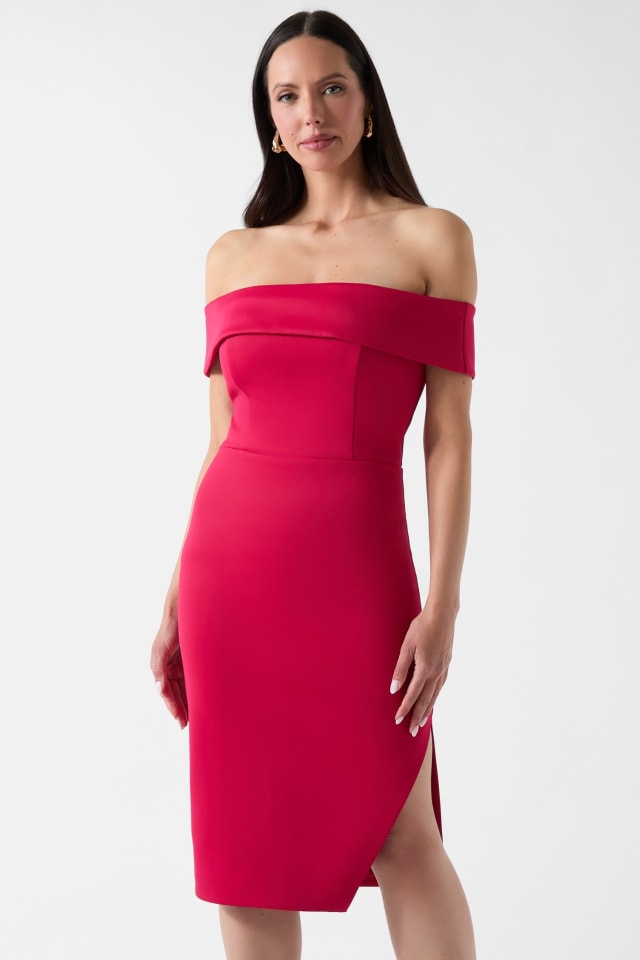 strapless open back dress Burnt Orange Satin Corset Ball Gown Bow Shoulder Dress – alinanova