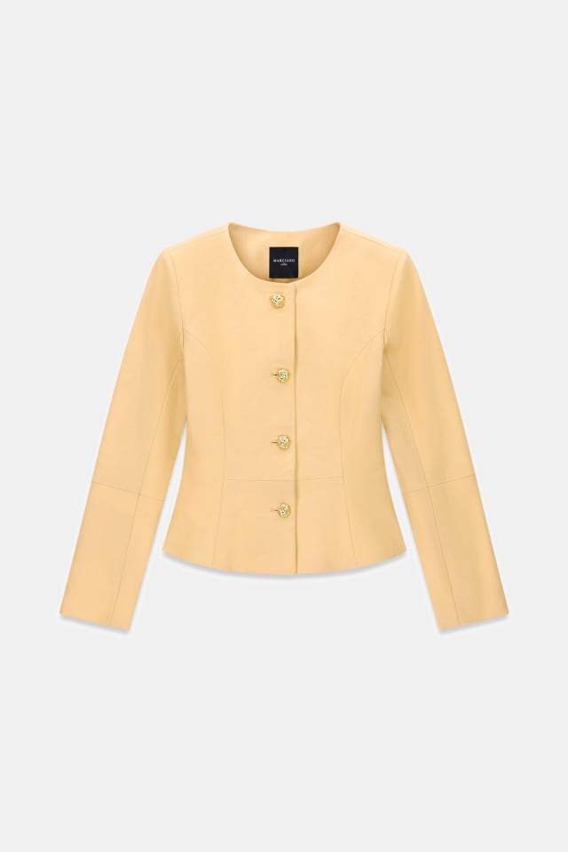 Chaqueta de cuero Marciano