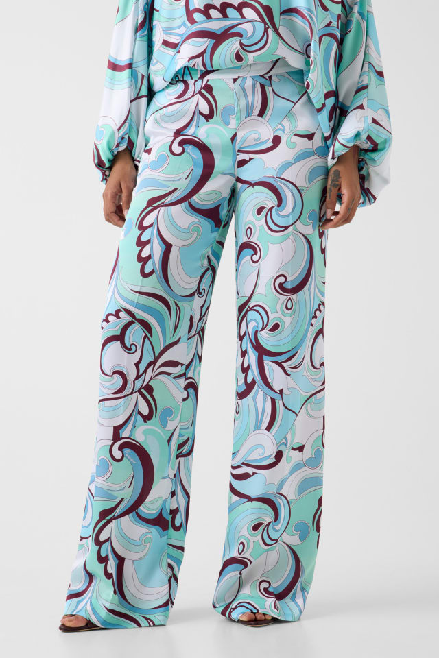 Pantalones estampados Marciano straight