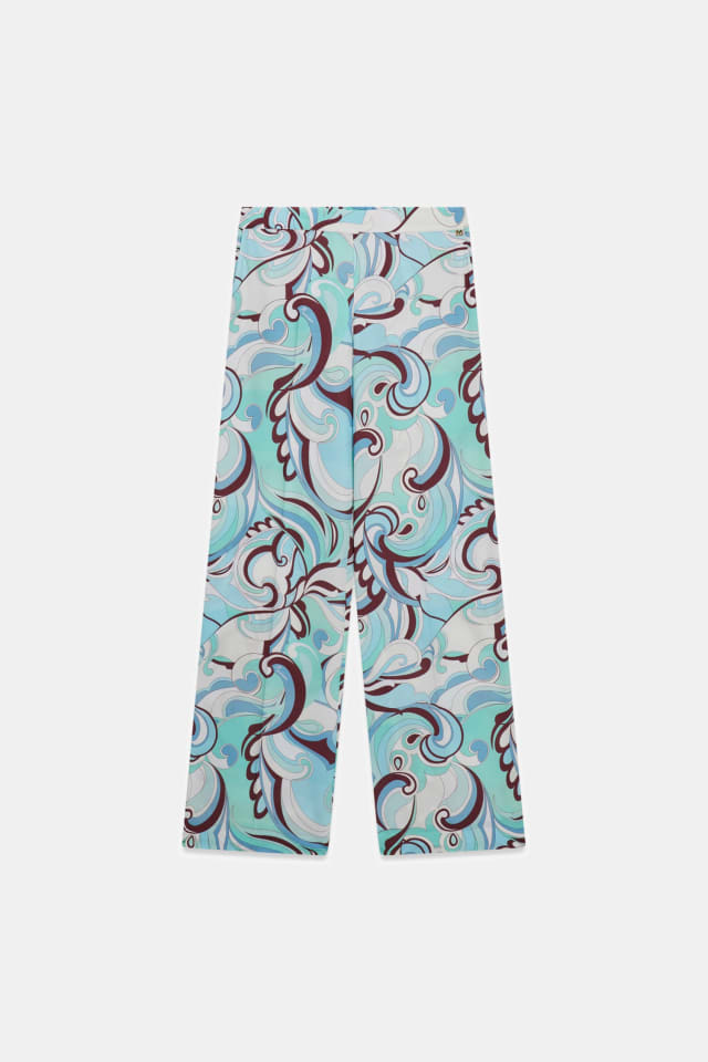 Pantalones estampados Marciano straight