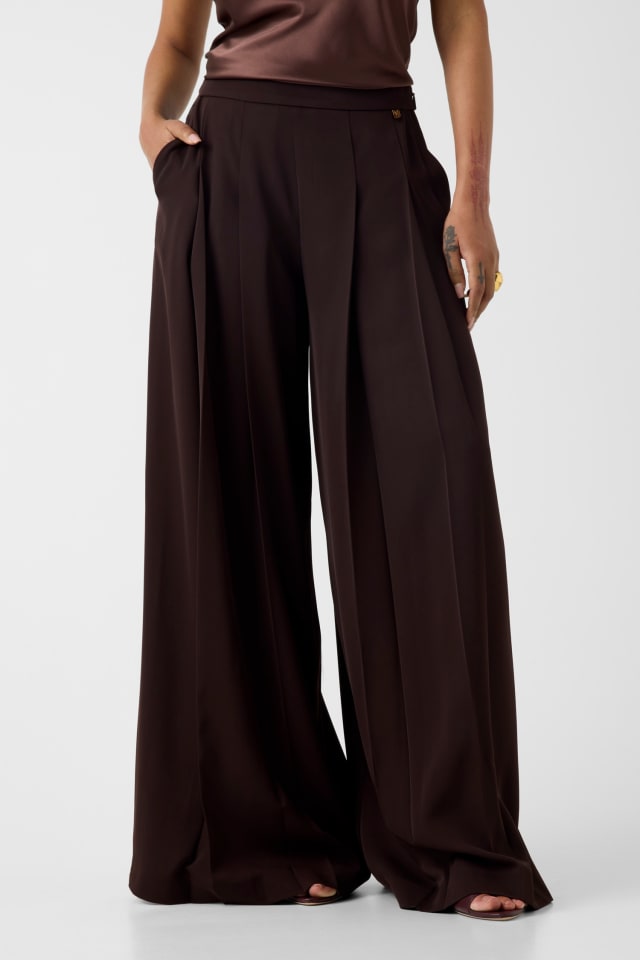 Pantalones plisados Marciano wide-leg