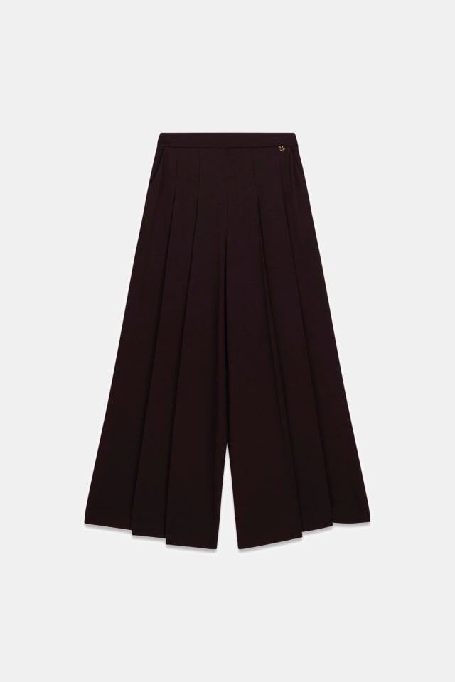 Pantalones plisados Marciano wide-leg
