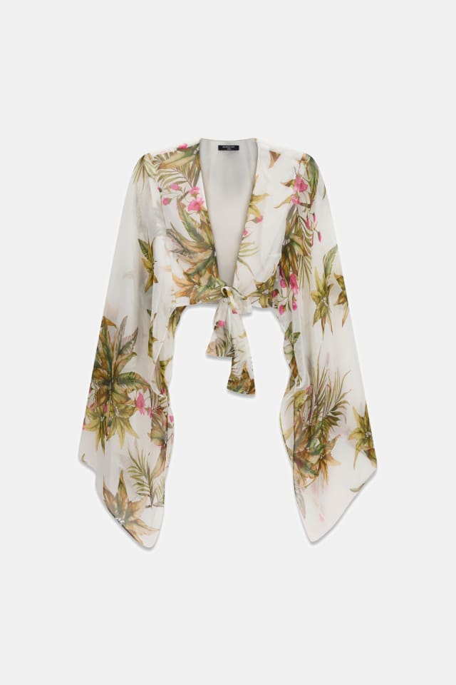 Top com estampa floral Marciano