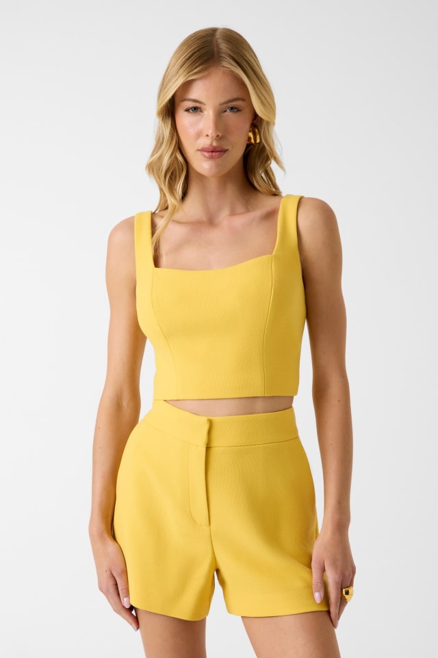 Top de mezcla de viscosa Marciano