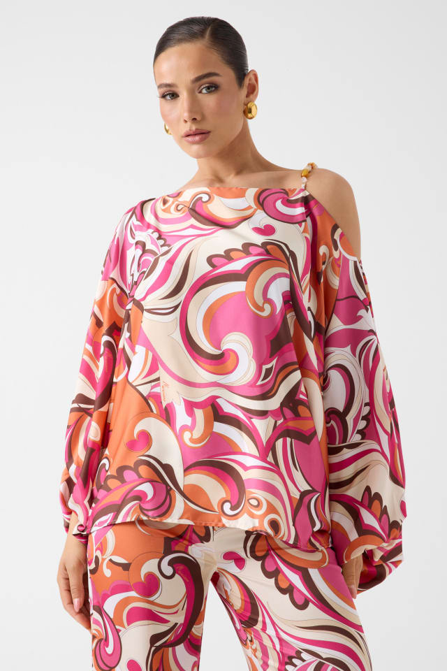 Blusa Marciano de um ombro só