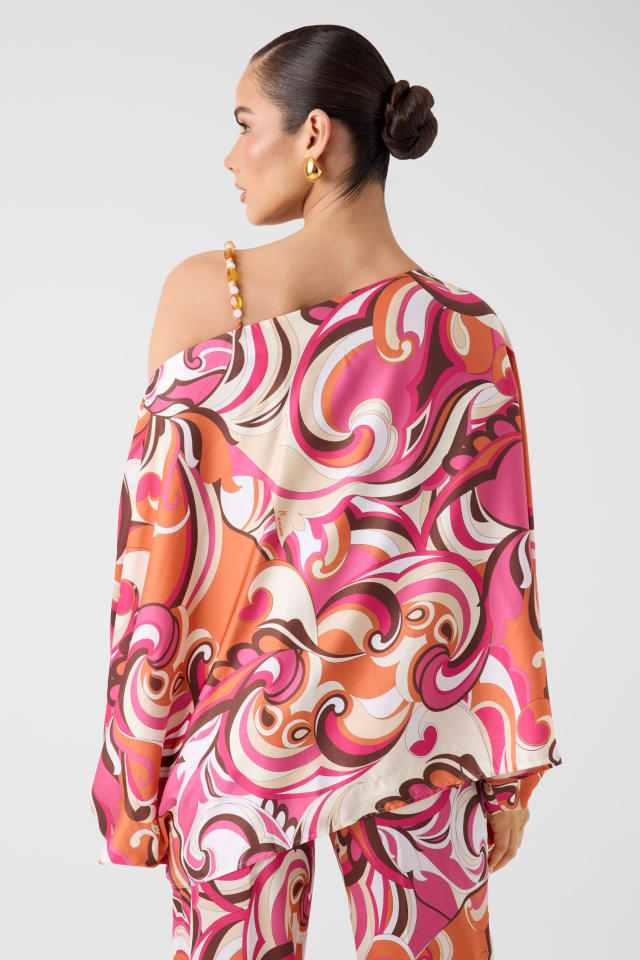 Marciano Ein-Schulter-Bluse