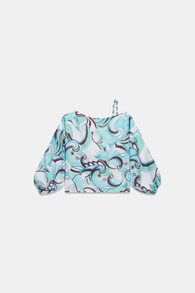 Blusa Marciano de un solo hombro