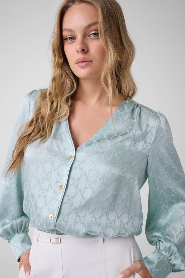 Blusa con logo Marciano