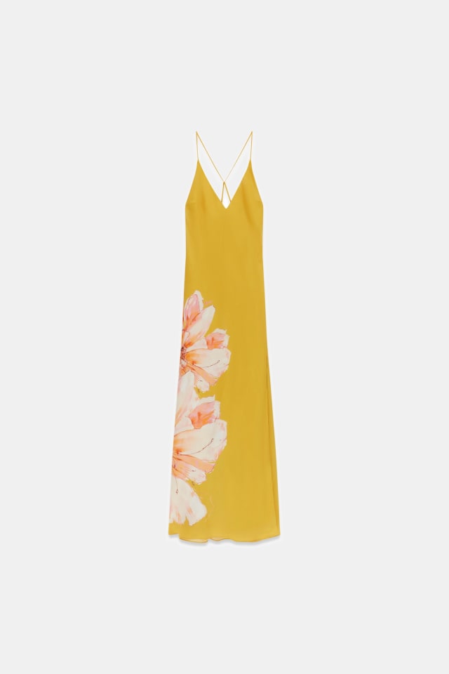 Maxi Marciano com estampa floral vestido