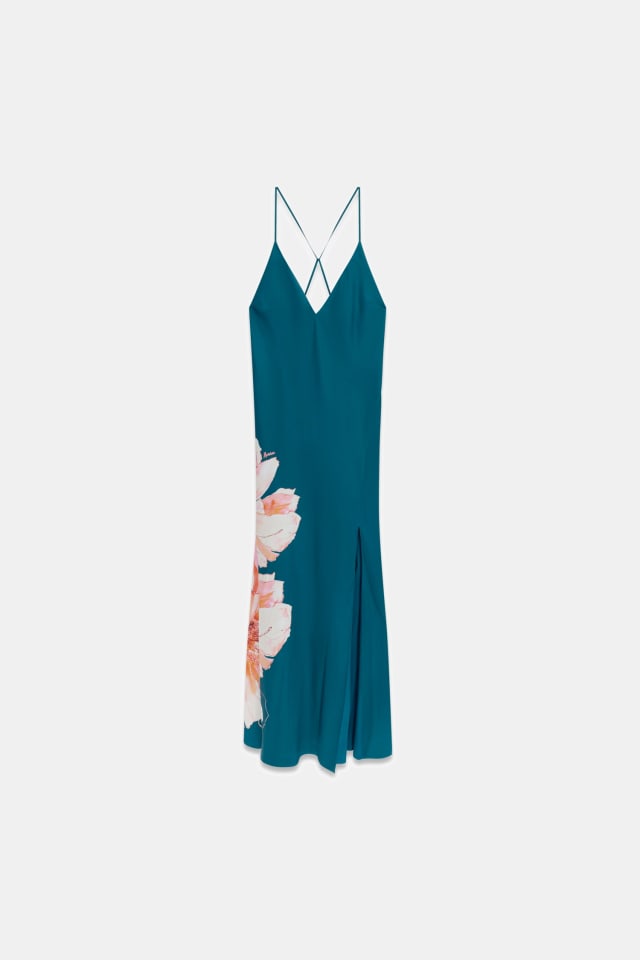 Maxi Marciano com estampa floral vestido