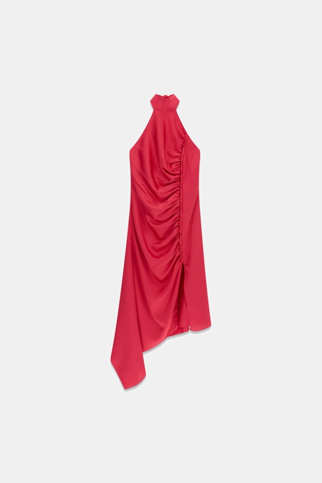 Marciano midi halter-neck vestido