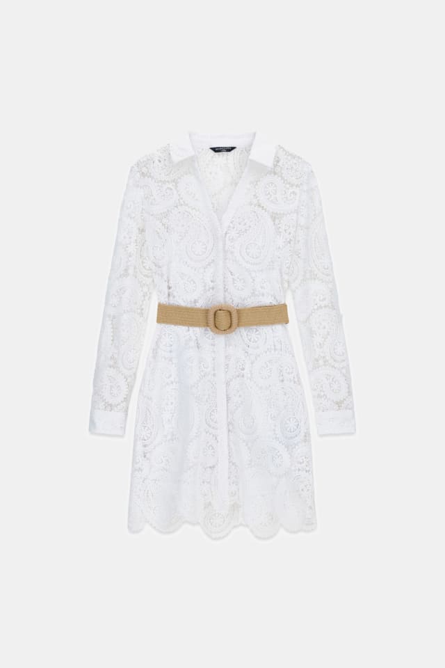 Vestido de renda Marciano