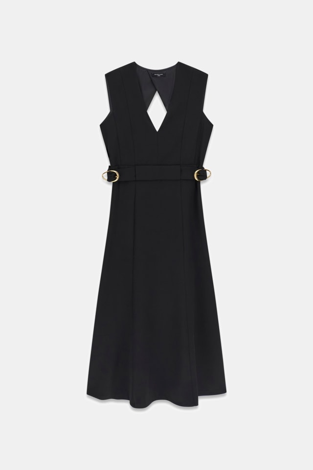 Marciano bodycon midi vestido