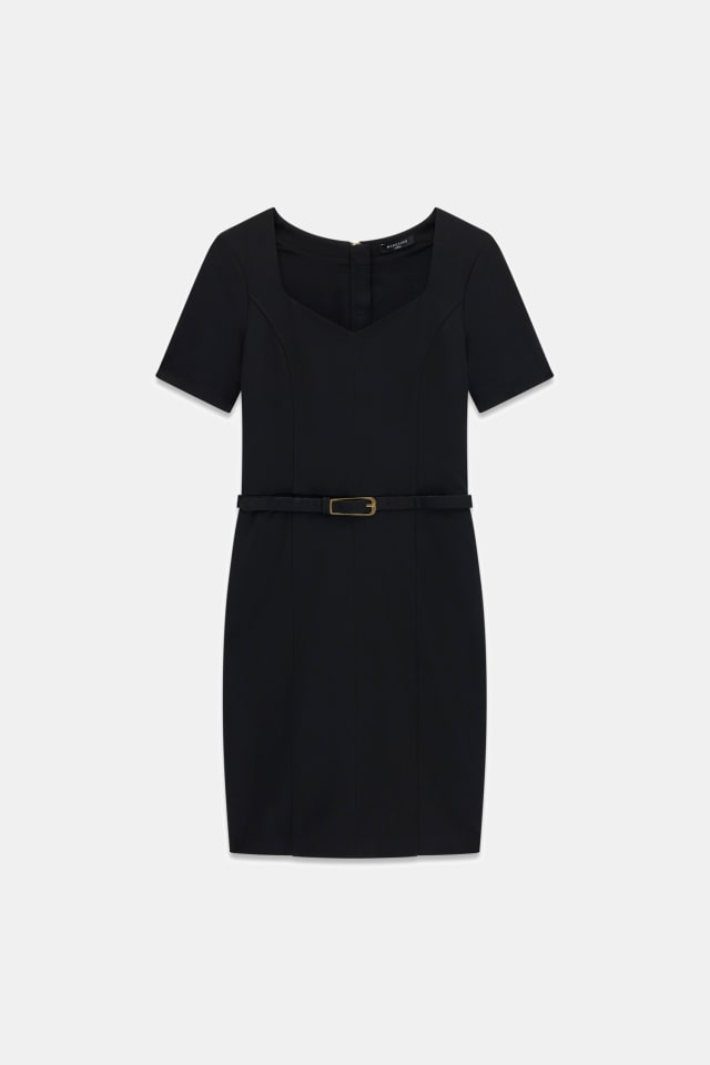 Marciano bodycon midi vestido