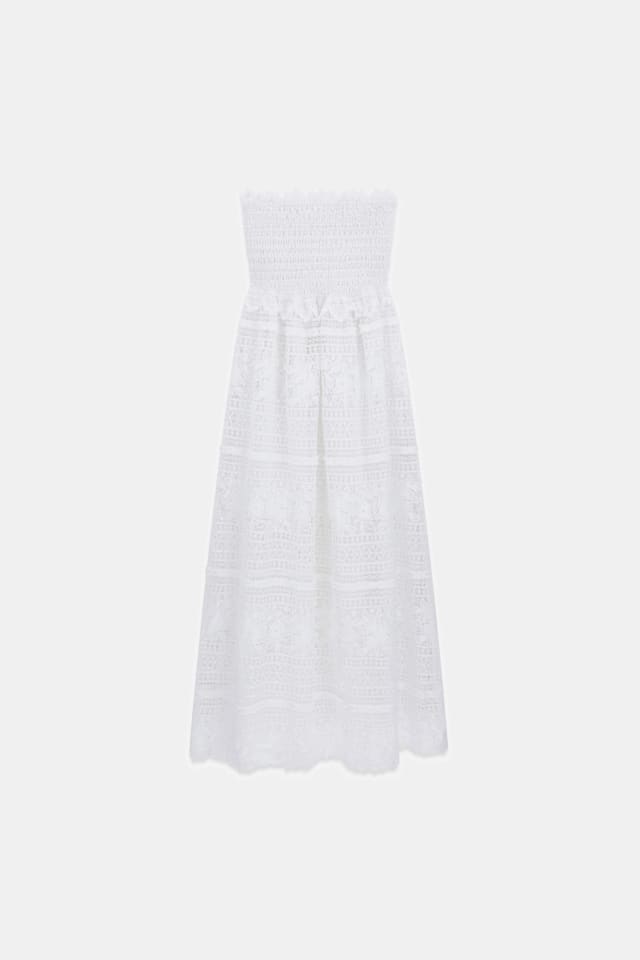 Maxi Marciano tomara que caia vestido