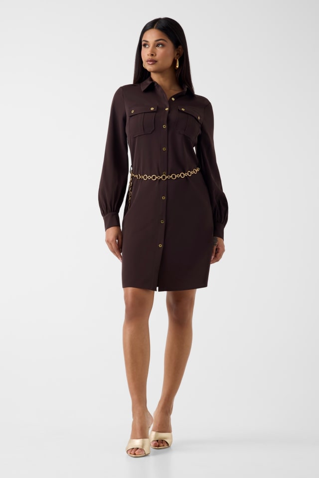 Marciano vestido camisero mini